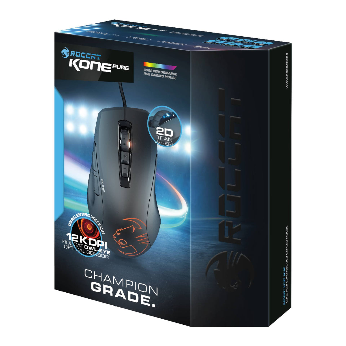 Black Wired Optical Gaming Mouse T87701
