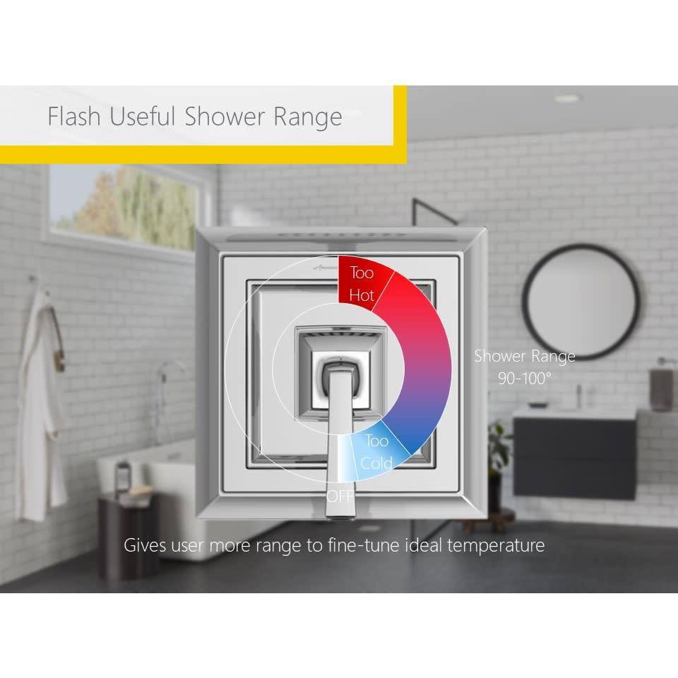 Brushed Nickel Shower Trim Kit with Cartridge B63767
