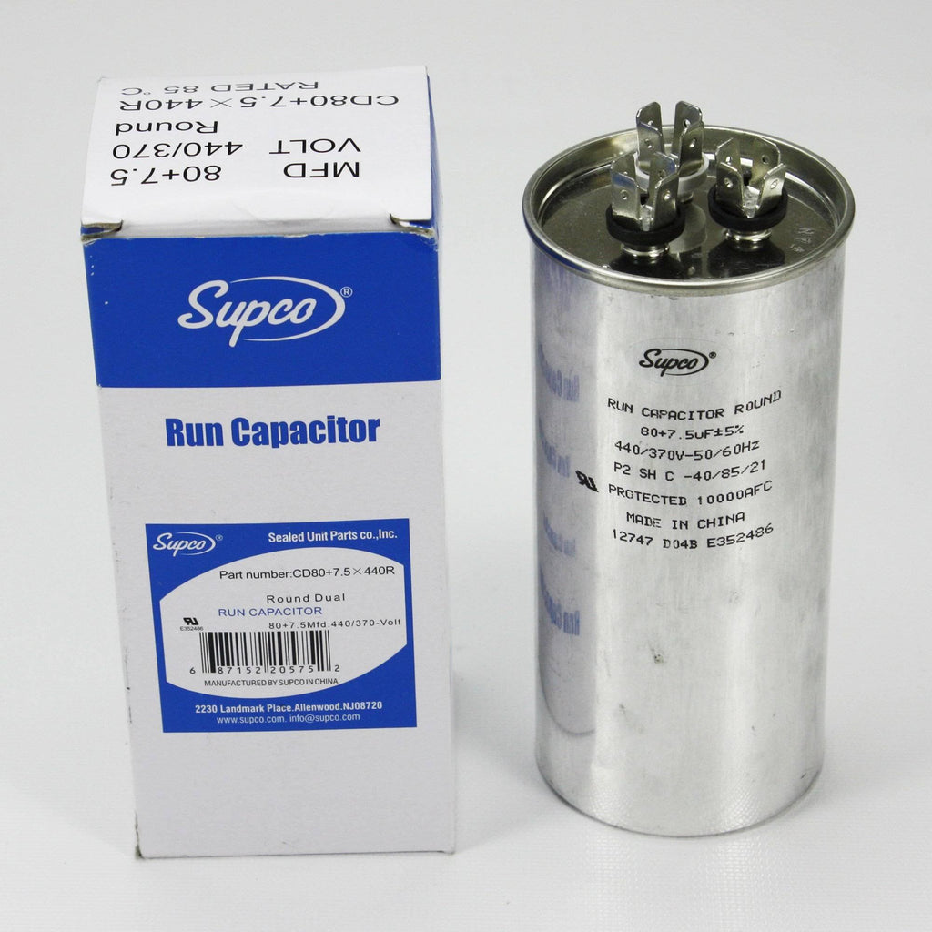 Round Dual Run Capacitor W991