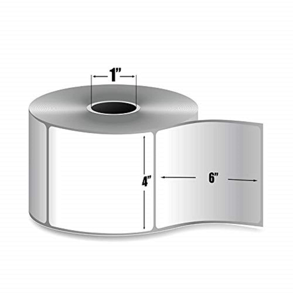 4" x 6" Blank Shipping Labels, 10 Rolls for 2500 Sheet, Pack of 2 Z387853