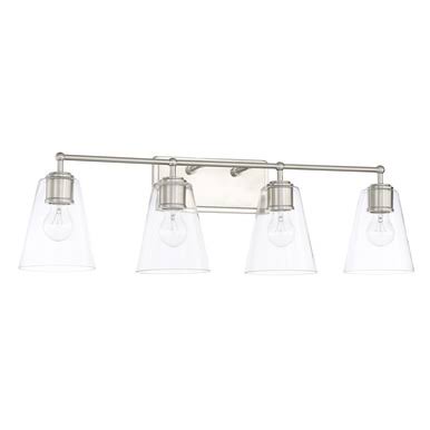 4 Light Vanity Brushed Nickel S157
