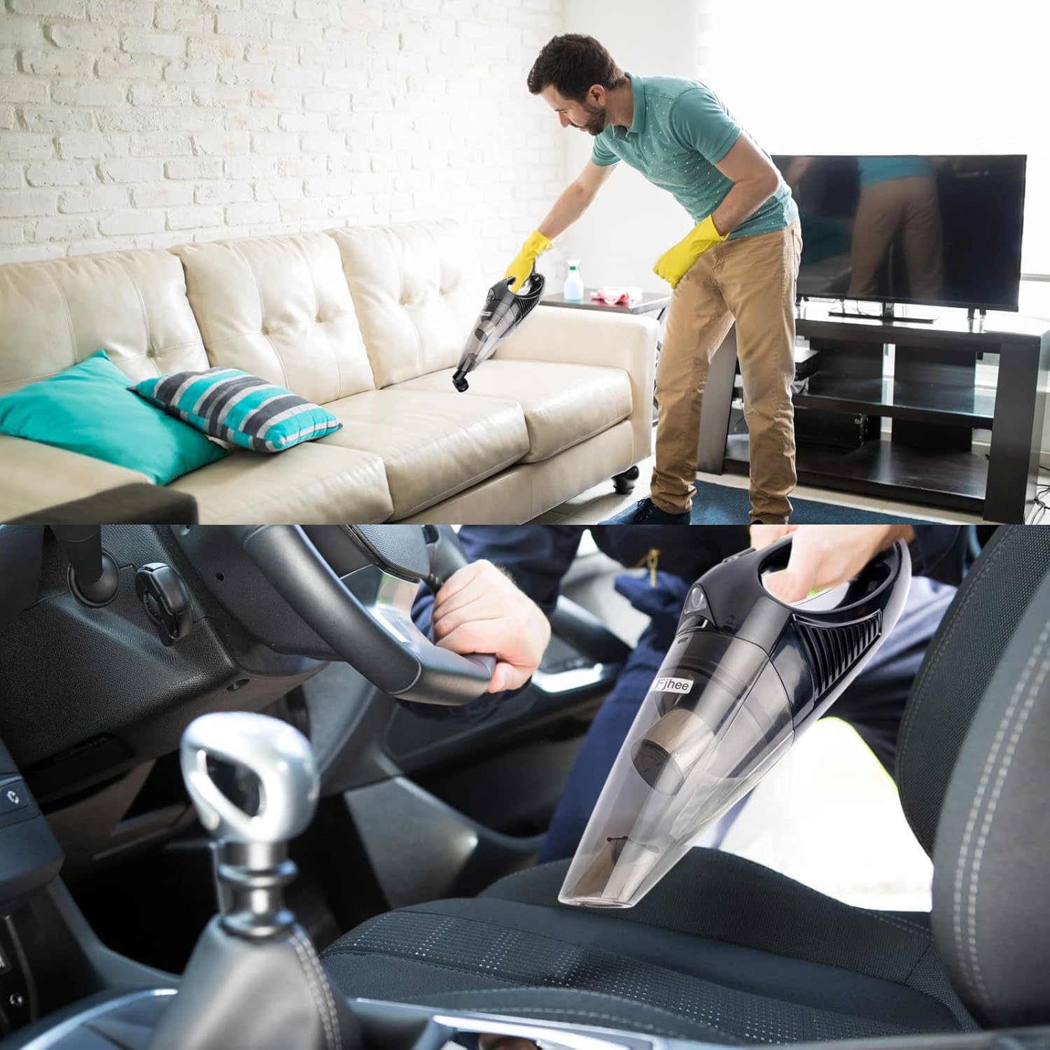 Handheld Vacuum Cordless with LED Light I9041