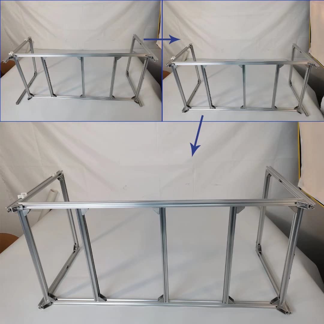 Mining Rig Frame Open Case with 6 PCIe Risers M5346