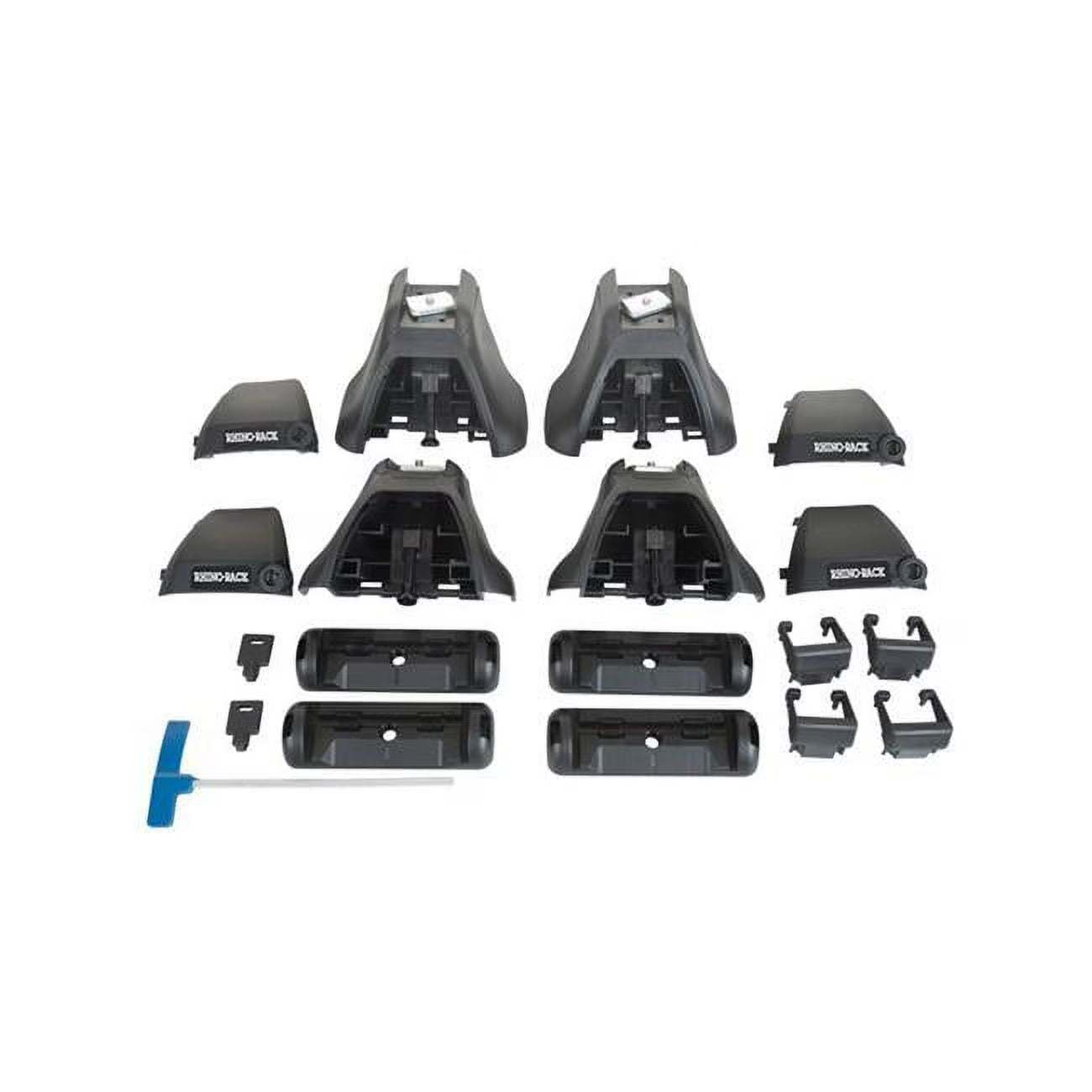 Roof Rack Leg Kit for Heavy Duty Crossbars on Bare Roof - Set of 4 N153798