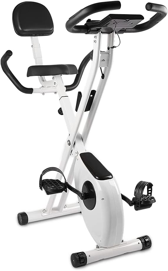 Magnetic Folding Exercise Bike with LCD Monitor O24733