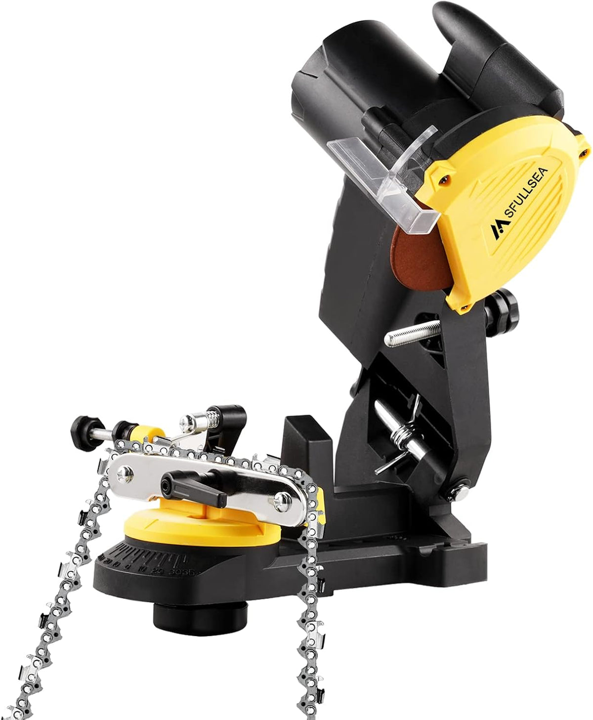 Electric Chainsaw Sharpener Grinder Vise Mount 110V Pack of 2 O34831