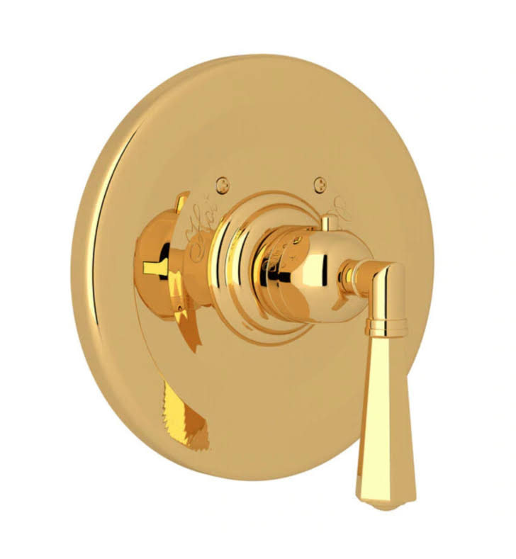 Inca Brass Trim Only for Thermostatic Valve F981