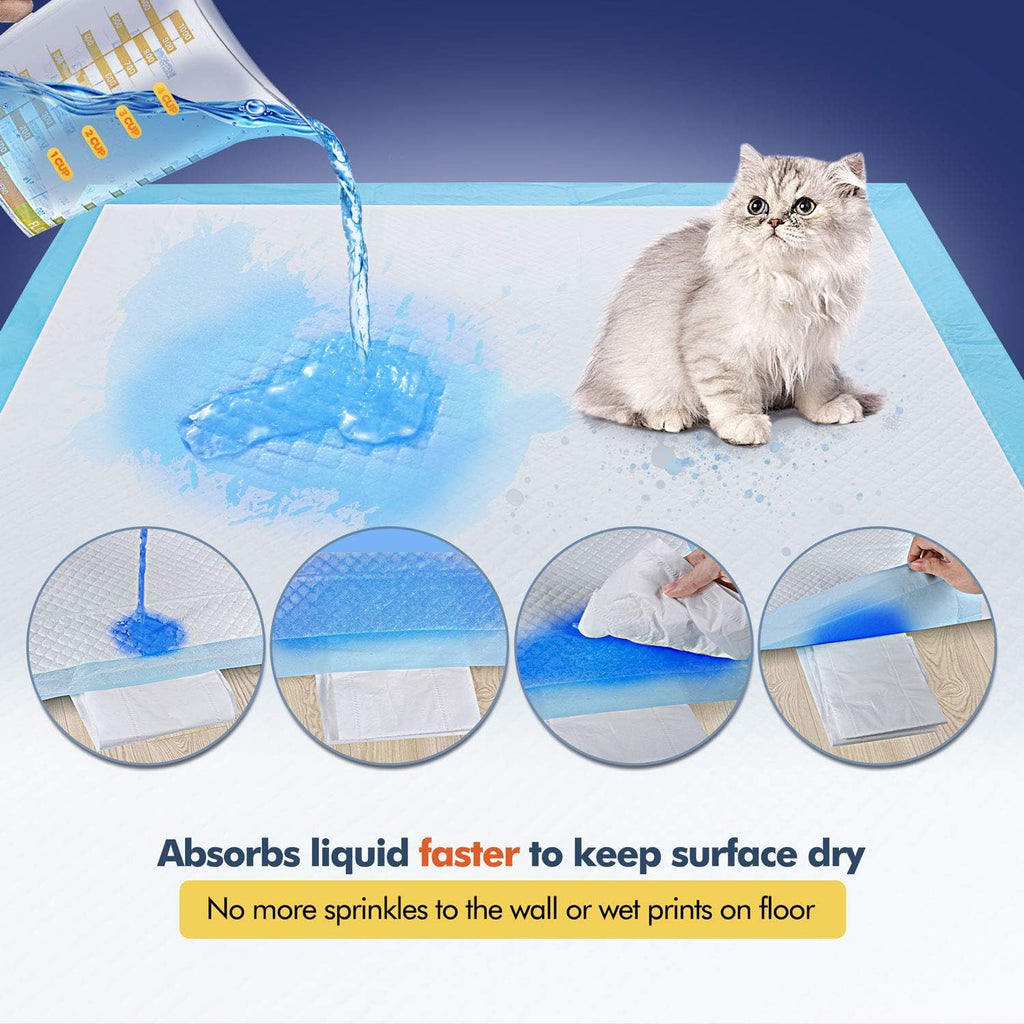 XL 28x34 Disposable Polymer Quick Dry Pet Training Pee Pads A92479