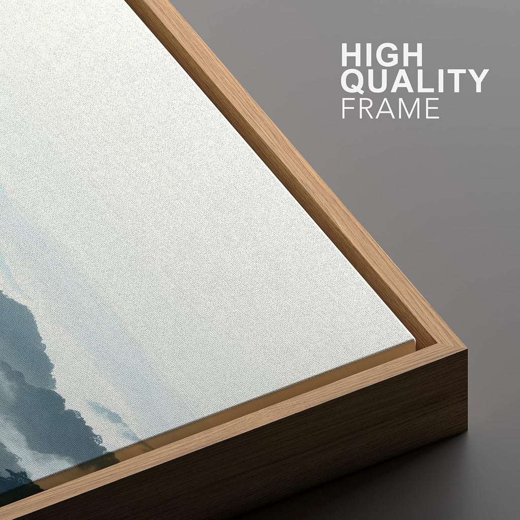 Framed Canvas Print Wall Art 16x24 V996