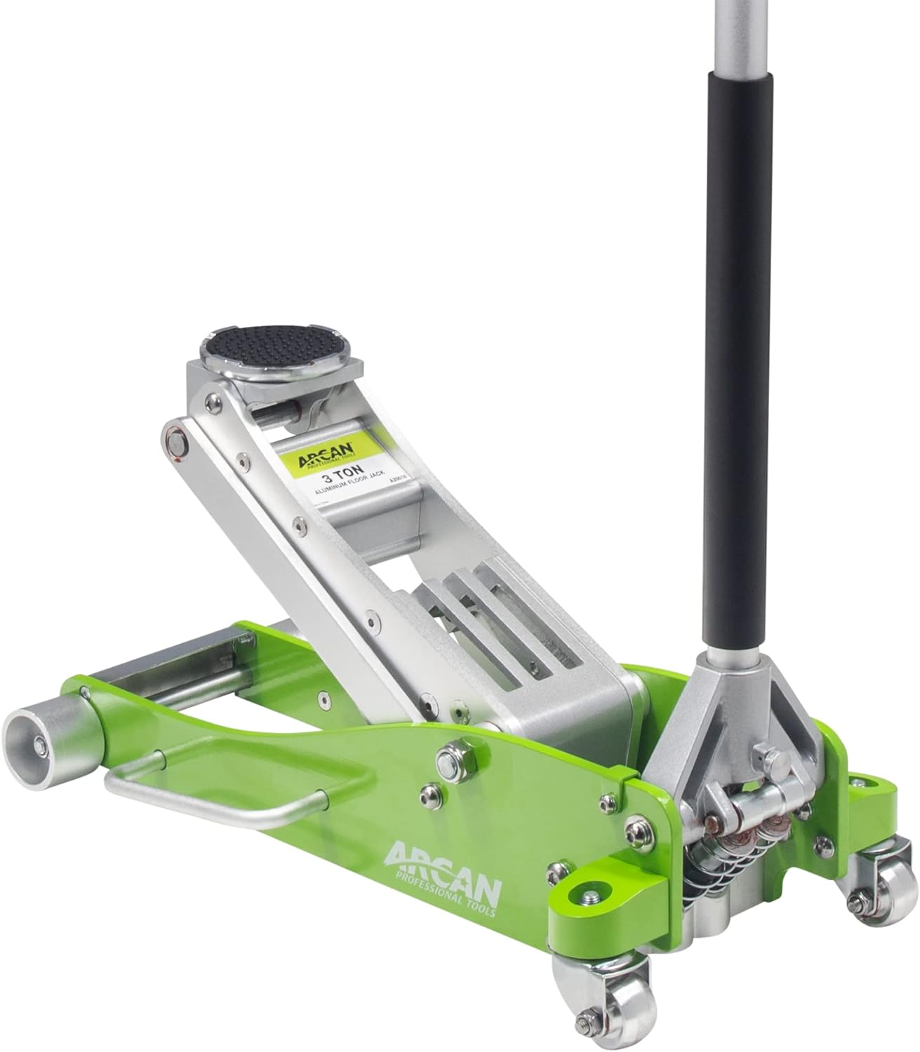 3-Ton Quick Rise Aluminum Floor Jack with Dual Pump Pistons & Reinforced Lifting Arm Q5947