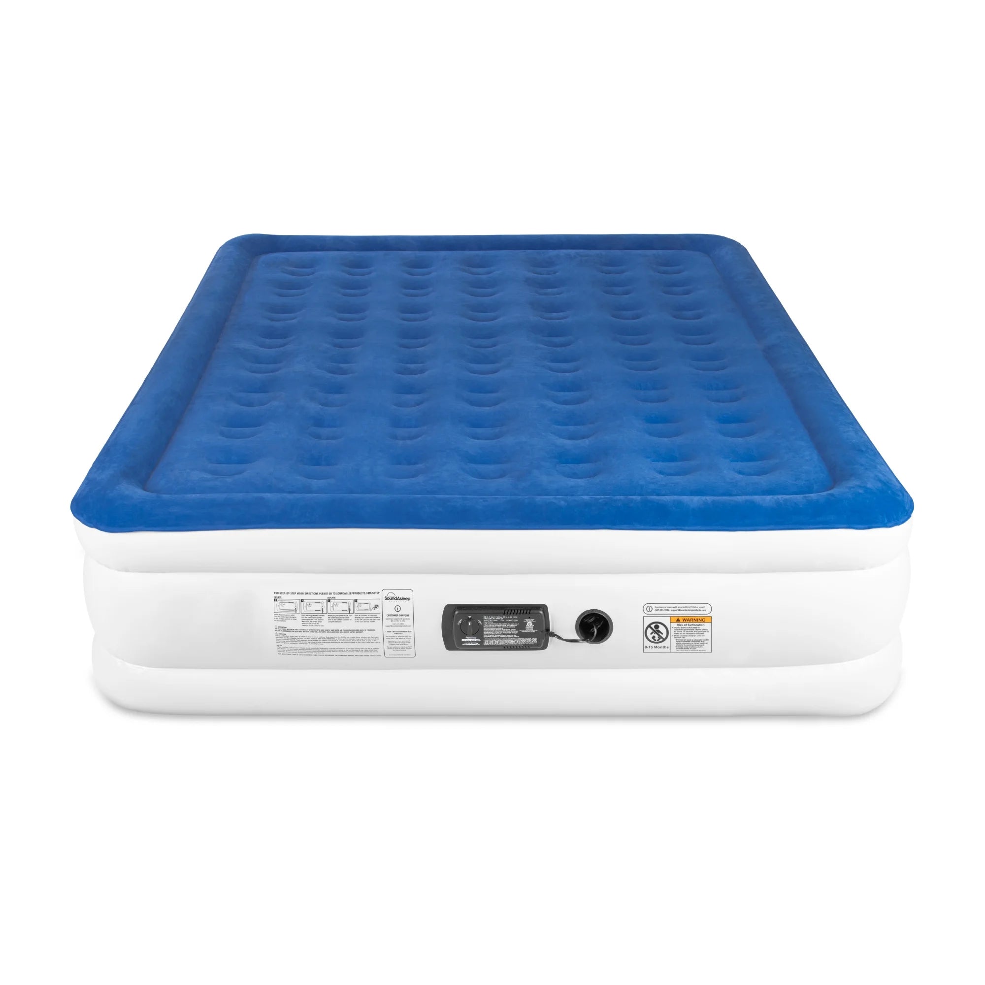 California King XL Air Mattress with Internal High Capacity Pump U733645