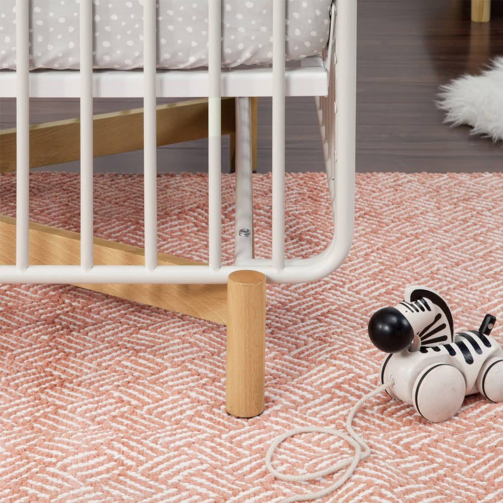 Metal Crib with Toddler Bed Conversion Kit G3368