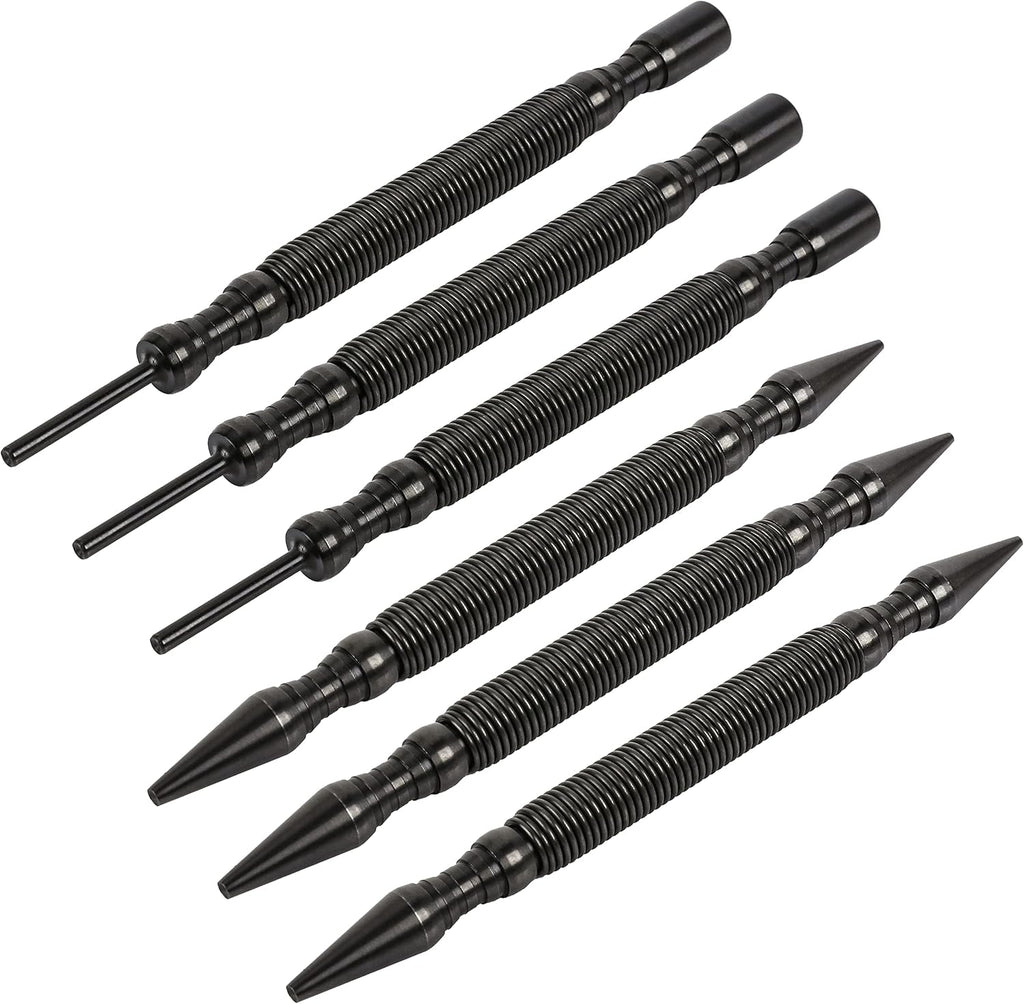 6-Piece Dual Head Nail Setter & Hinge Pin Remover Punch Set S978737