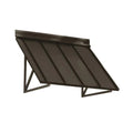 Bronze Solid Vertical Patio Fixed Awning Y67620