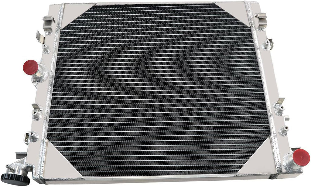 Aluminum Radiator with Shroud Fan and Relay for Jeep Wrangler JK 3.6L 3.8L A95886