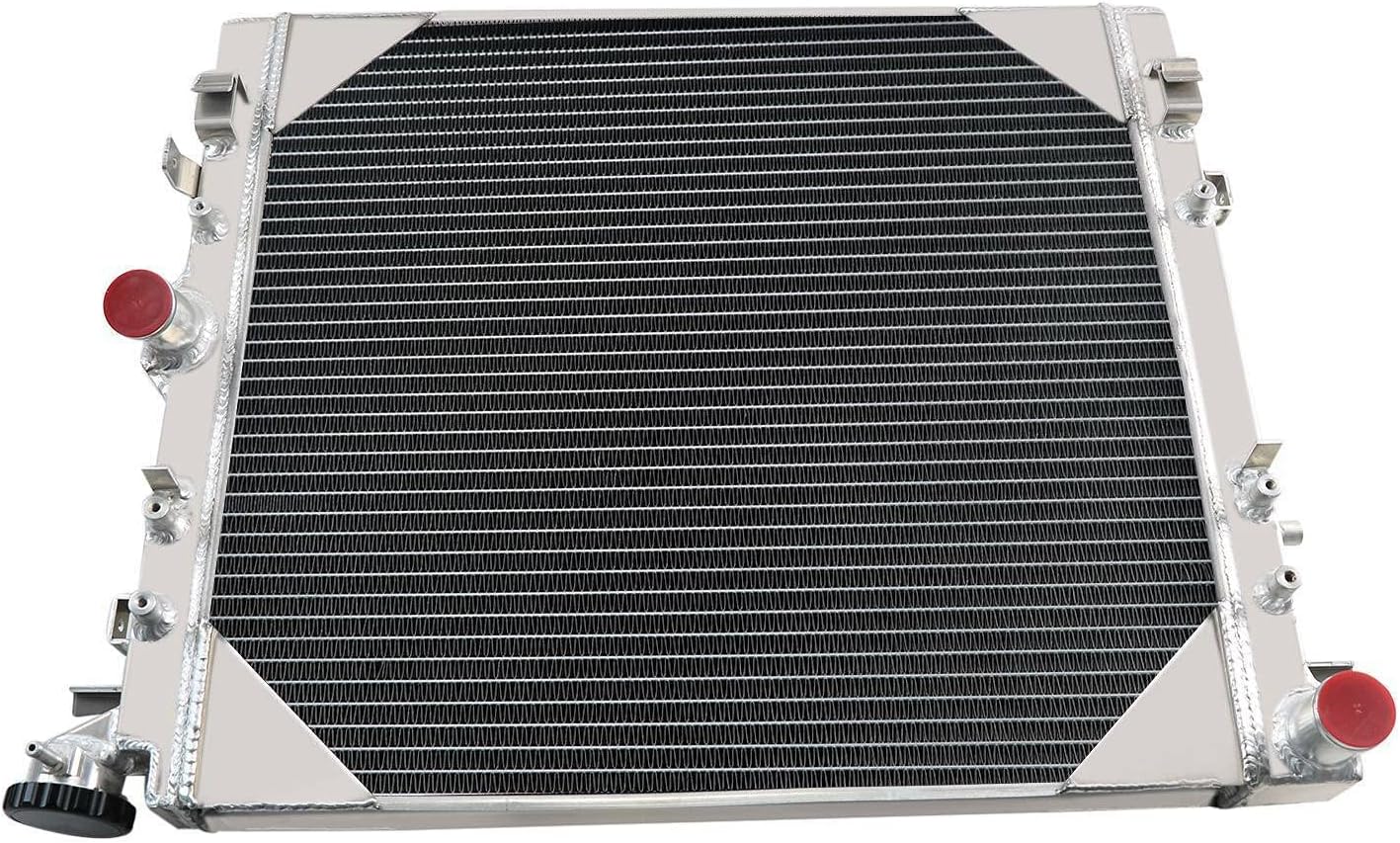 Aluminum Radiator with Shroud Fan and Relay for Jeep Wrangler JK 3.6L 3.8L A95886