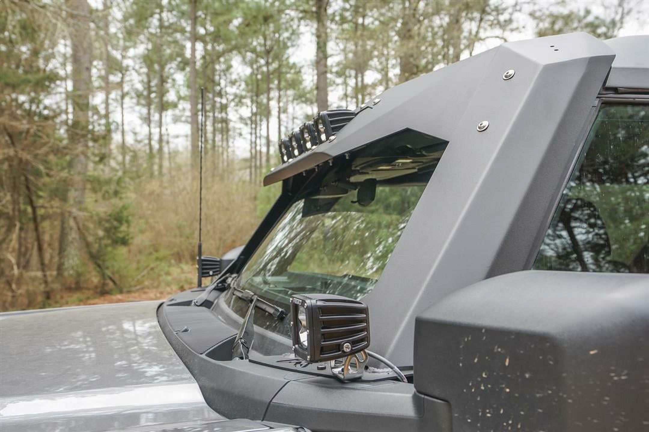 Black ViCowl Windshield Protection for Ford Bronco X9393