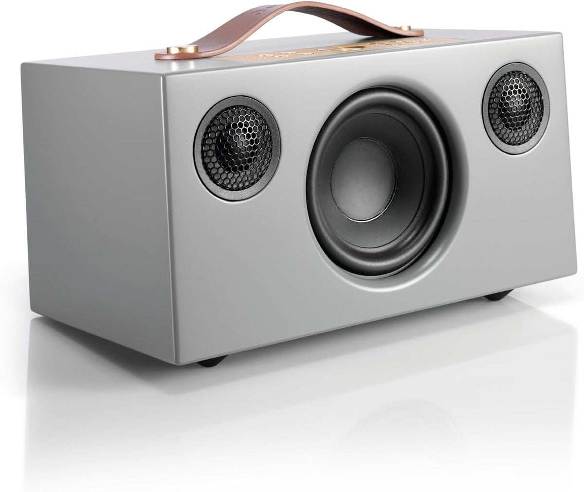 Grey WiFi Bluetooth Wireless Multiroom Speaker L83859