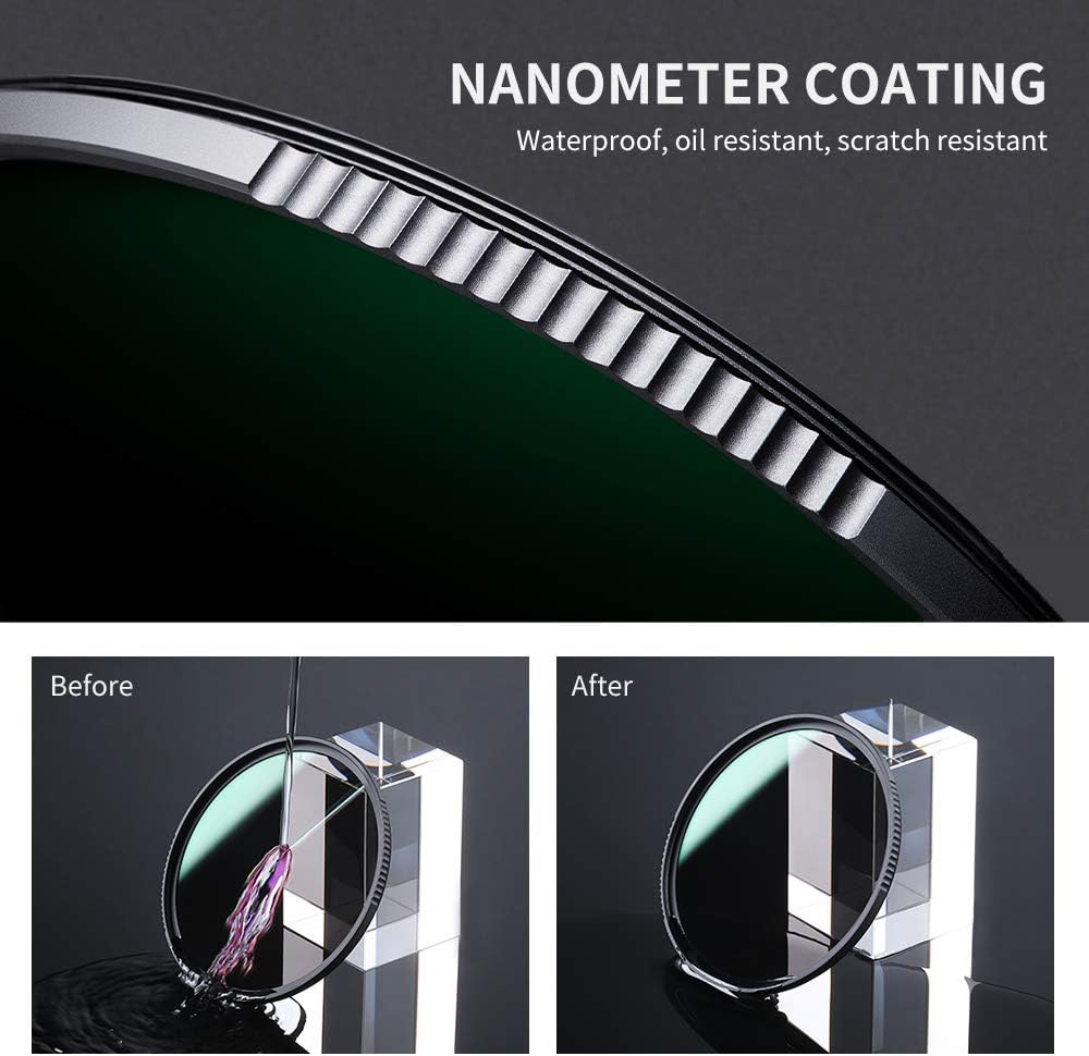 62mm Fixed ND Lens Filter Kit with 4-Filter Pouch W231