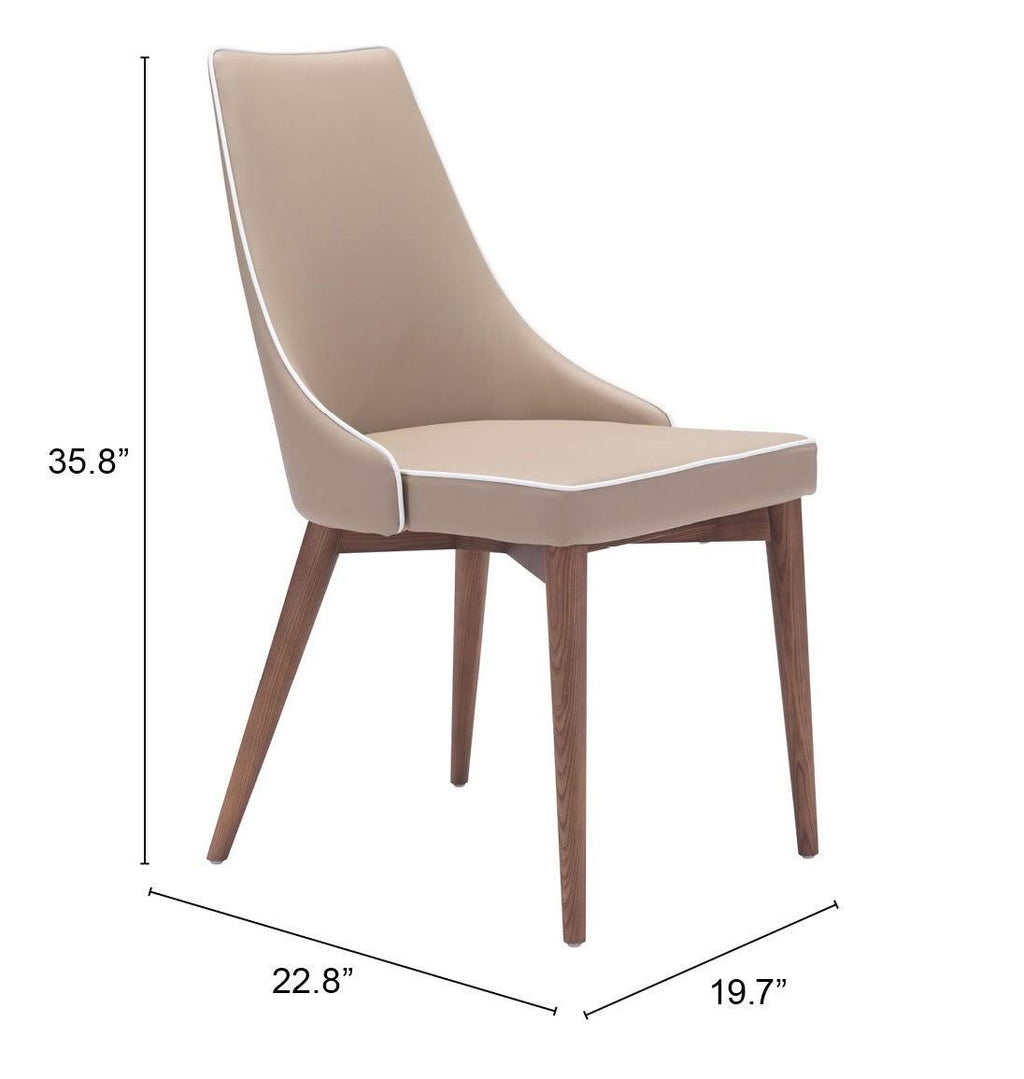 Dark Gray Dining Chair (Set of 2) I3313