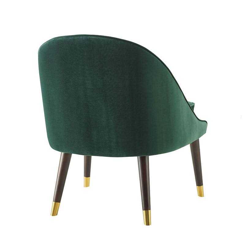 Green Velvet Accent Chair F72156