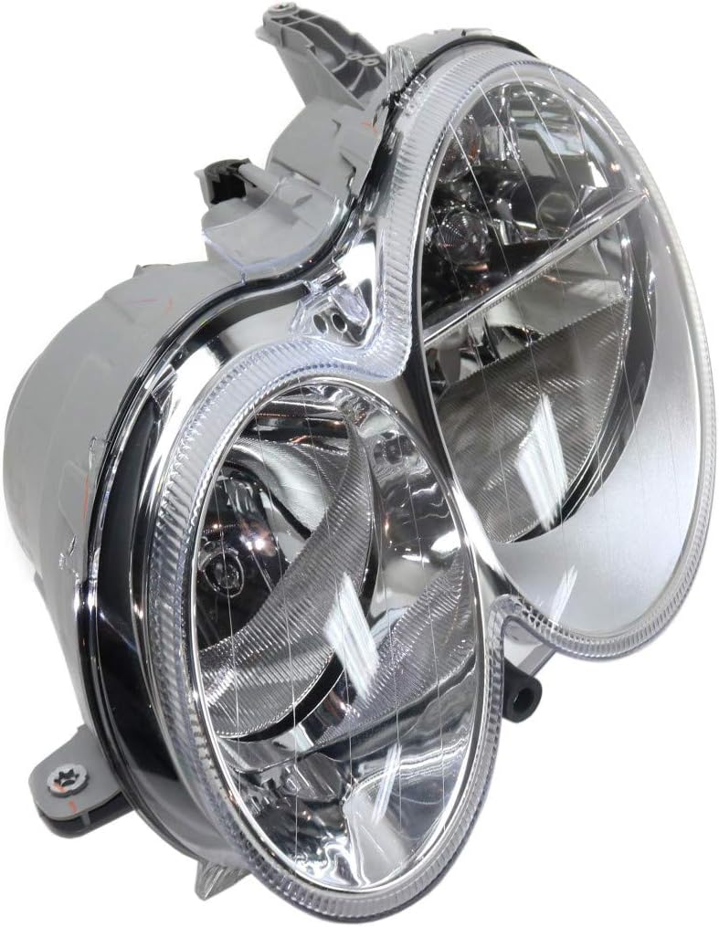 Headlight Assembly for Mercedes-Benz CLK55 AMG CLK320 CLK350 CLK500 C55 2002-2006 Driver Side Halogen T131