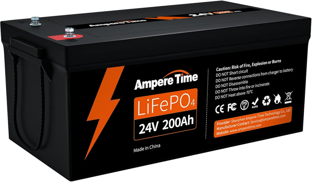 12V 400Ah Deep Cycle LiFePO4 Battery Pack with Built-in 250A BMS E15091