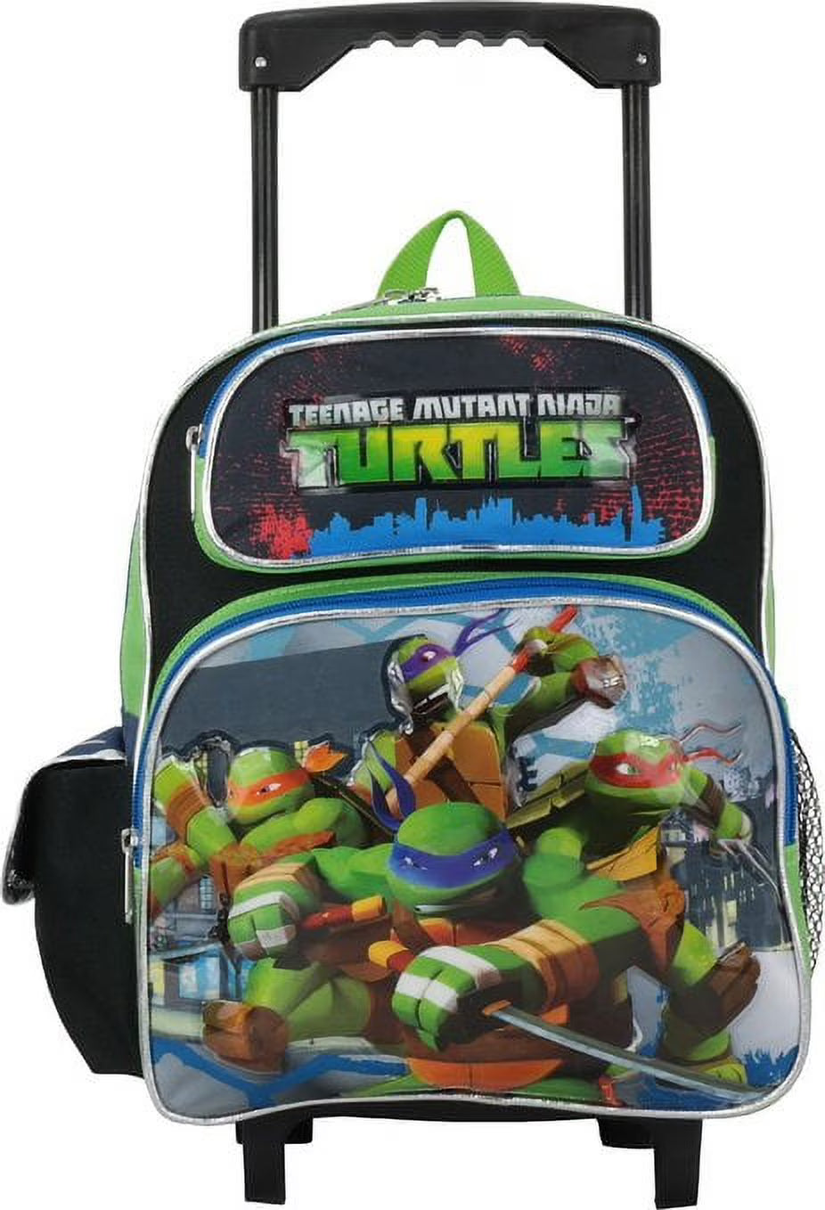 12 Green Rolling Backpack L411076