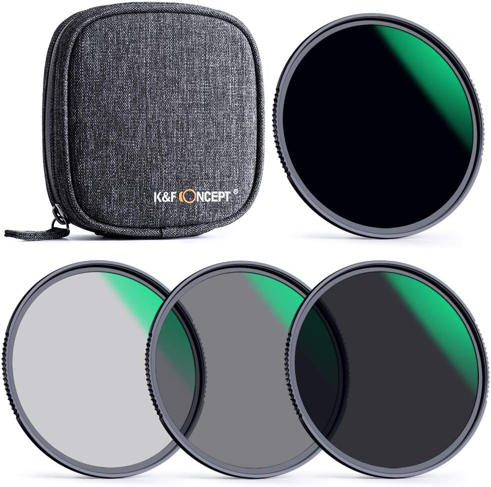 62mm Fixed ND Lens Filter Kit with 4-Filter Pouch W231