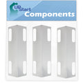 3-Pack Stainless Steel BBQ Grill Flame Tamer Replacement Parts 15 3/8" S13970