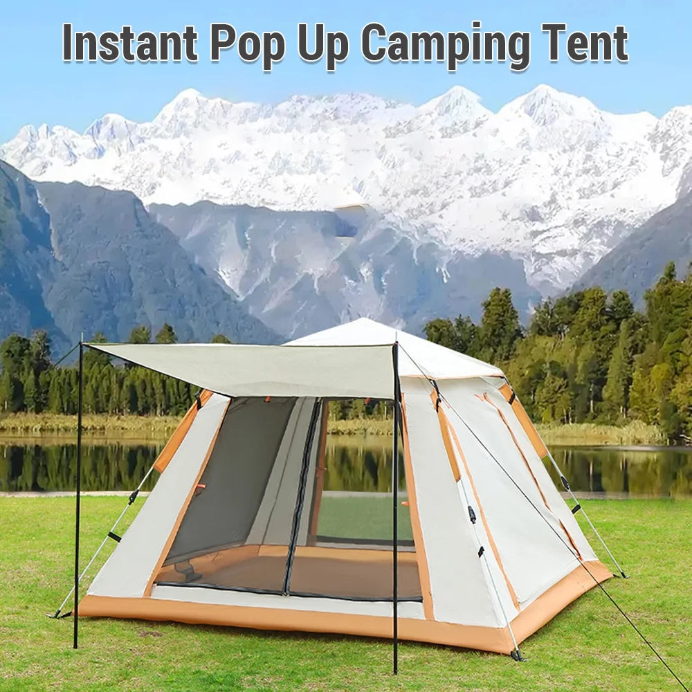 Pop Camping Tent Waterproof for 3 5 People O200412