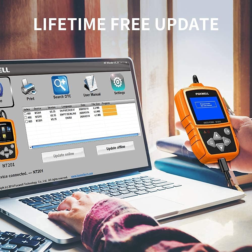 OBD2 Scanner Code Reader Diagnostic Scan Tool Pack of 2 C696238