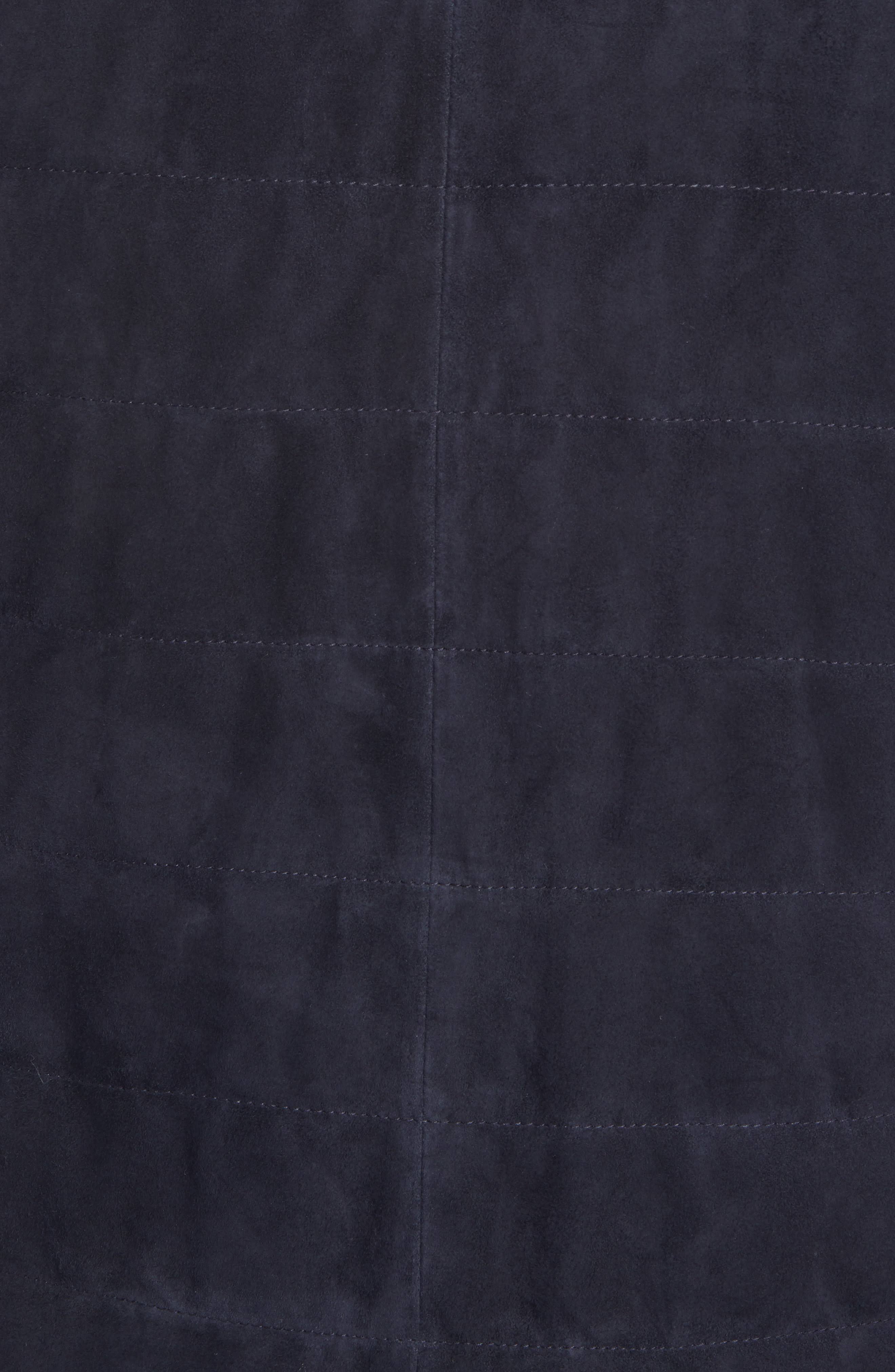 Blue Suede Vest T19120