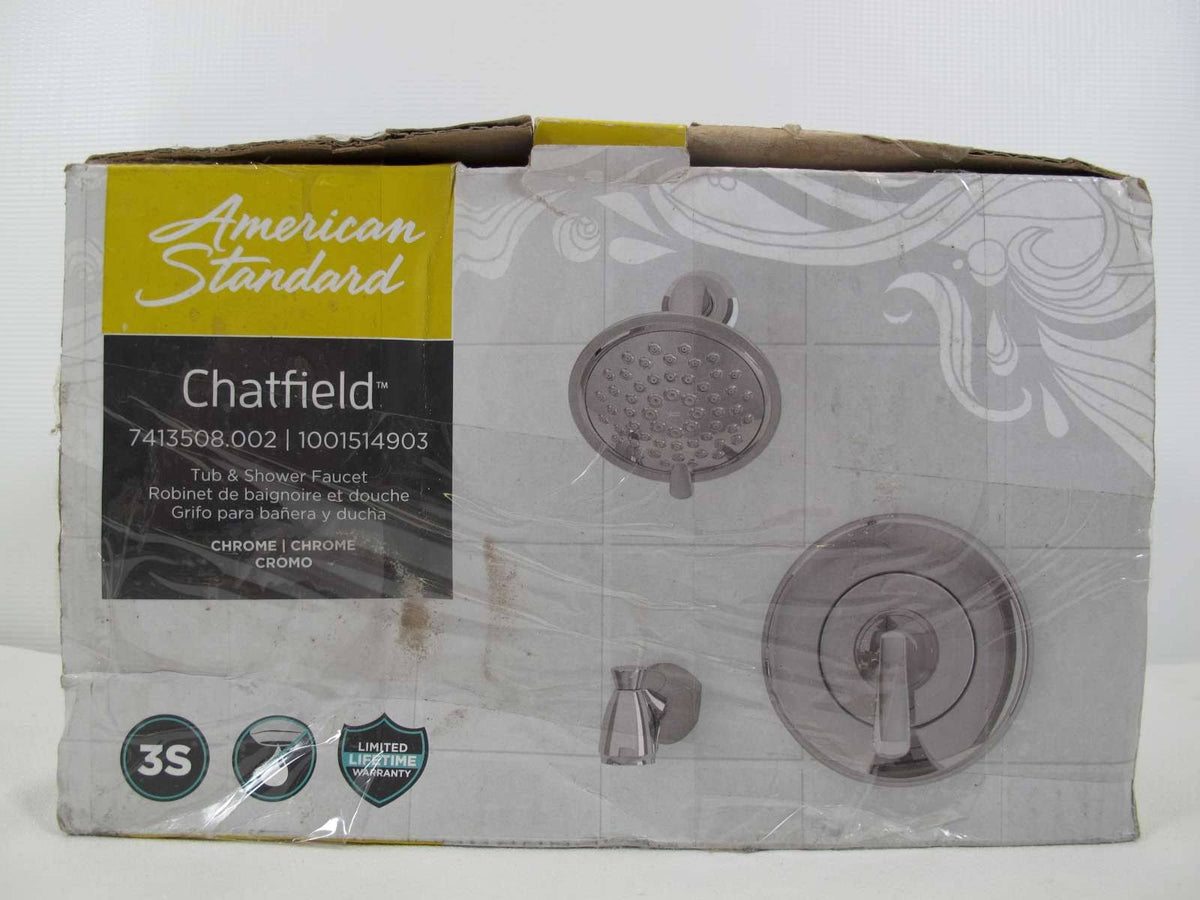 Single-Handle 3-Spray Tub and Shower Faucet Chrome X924