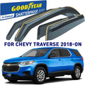 Shatterproof in-Channel Window Deflectors, 4pcs J9315