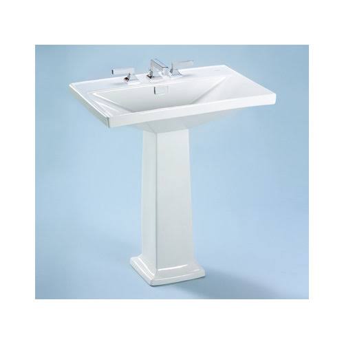 Sedona Beige Pedestal Lavatory Y4926