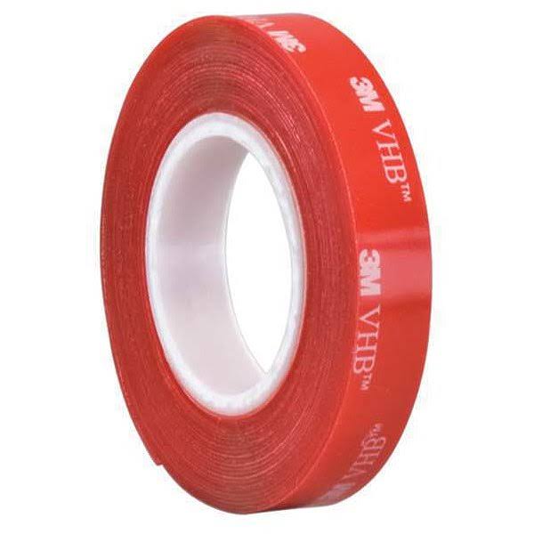 Clear VHB Tape 5 in x 5in (25/pack) T7776