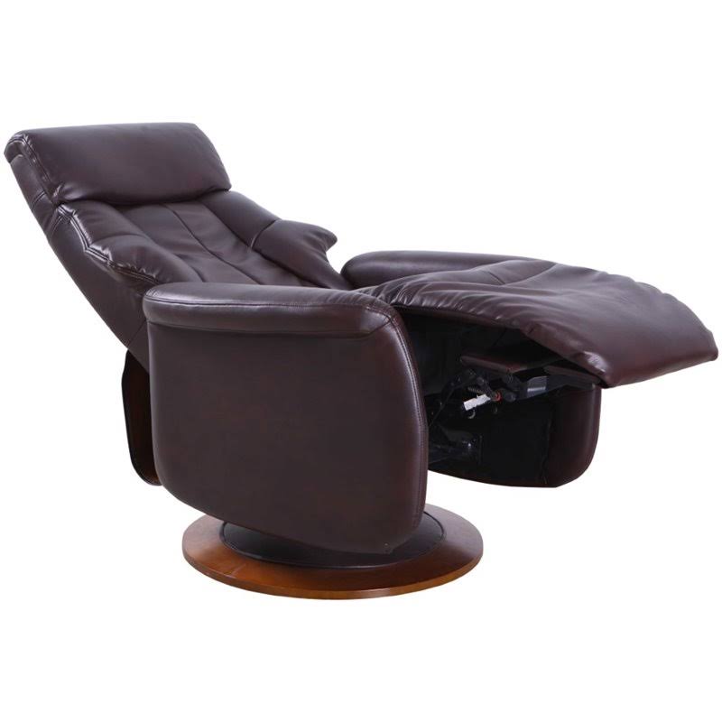 Espresso Air Leather Recliner P701006