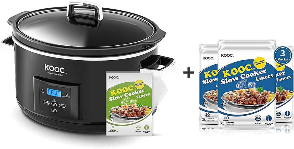 Programmable Slow Cooker 8.5-Quart with 30 Liners Q781763