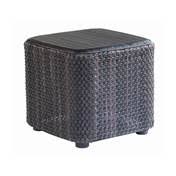 Teak Top End Table C42819