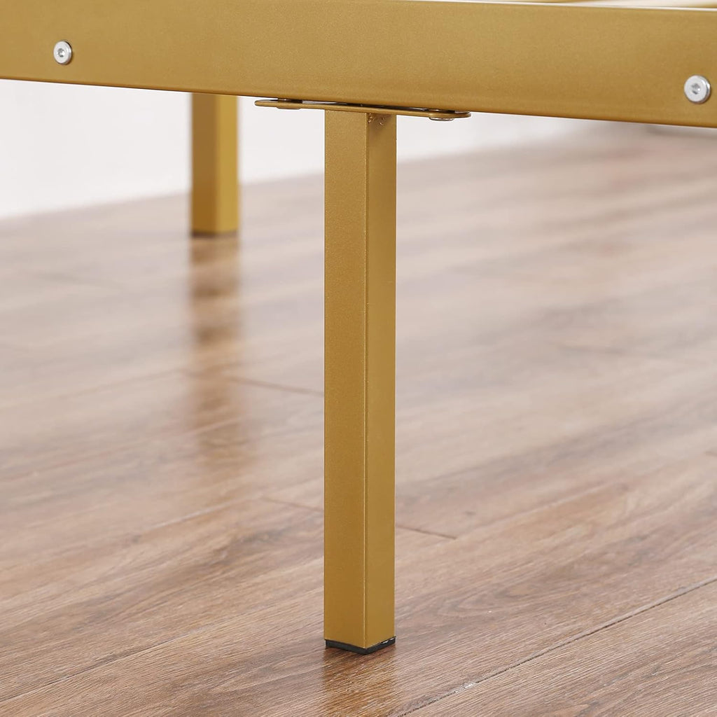 Gold Full Size Canopy Bed Frame M975