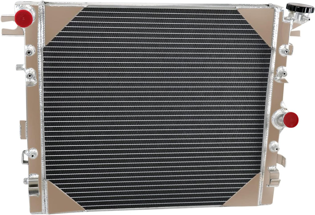 3 Row Core Radiator for Jeep Wrangler JK 3.6L 3.8L V6 Engine MT O937752