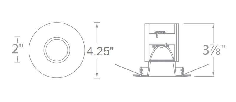 Copper Bronze LED High Output Trim D922