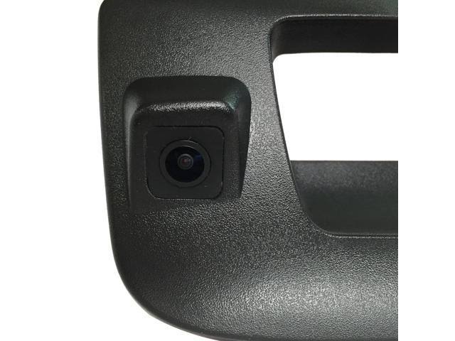 Black Tailgate Backup Reverse Handle with Camera P729