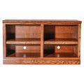 Antique Alder TV Cart with Open Shelves, 54 in. V42018