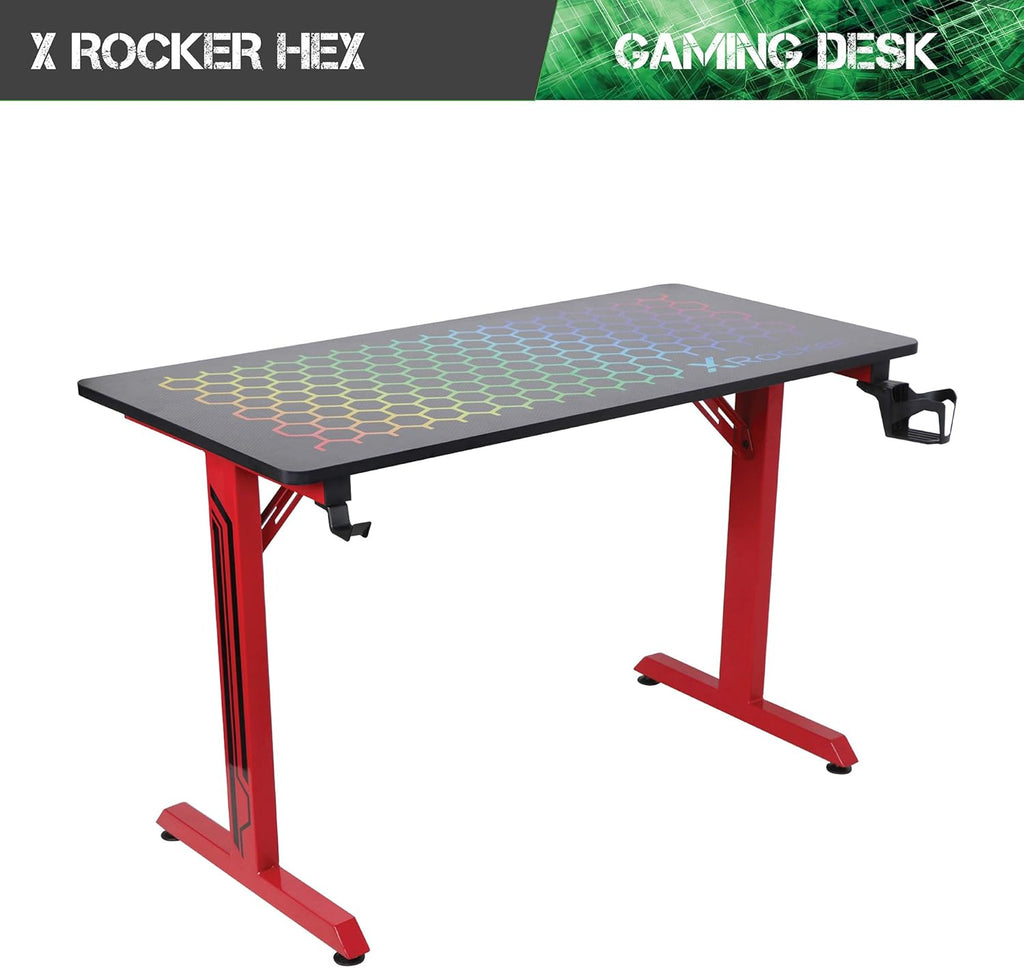 Black/Red Gaming Desk K7955