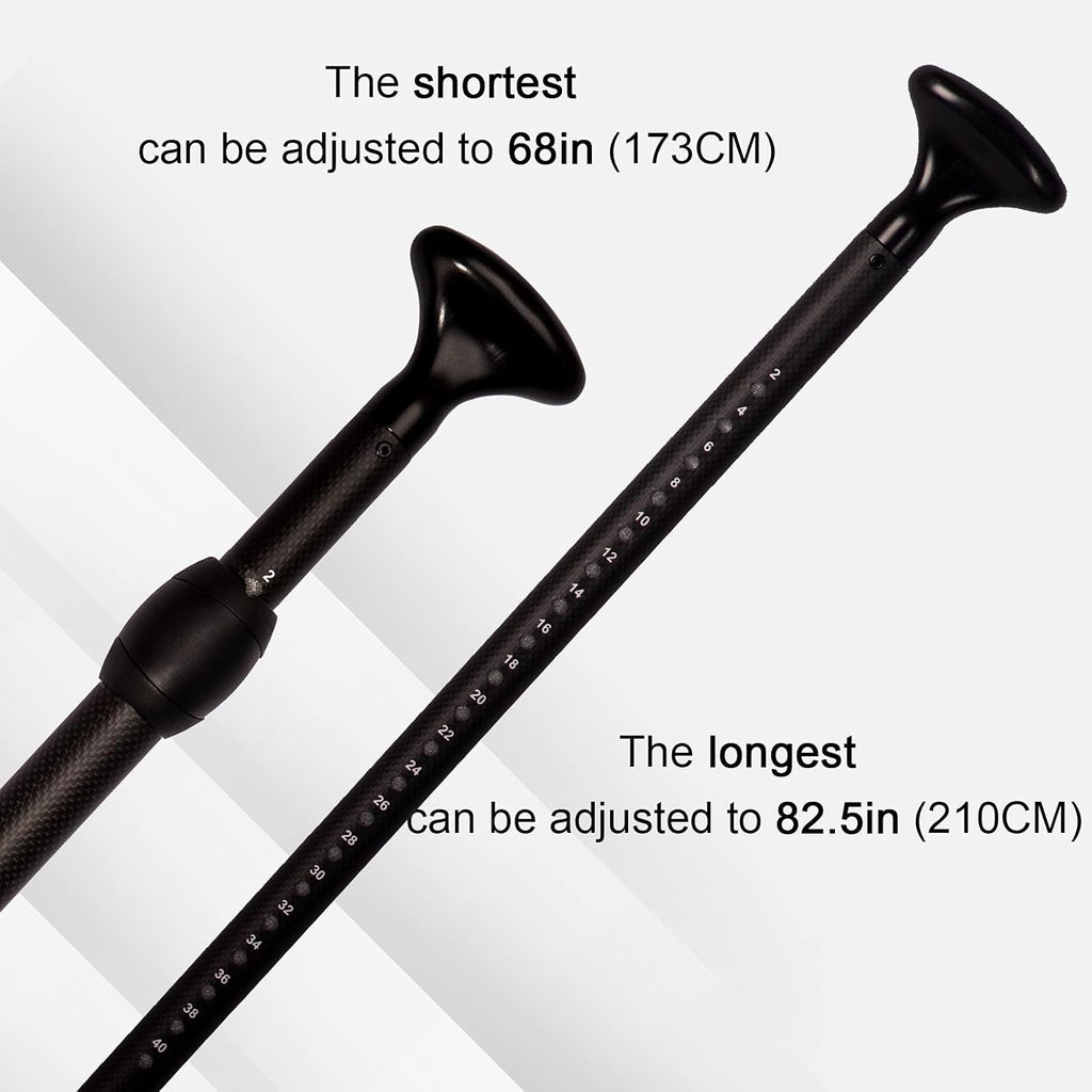 Carbon 3-PCS Adjustable SUP Paddle C8596
