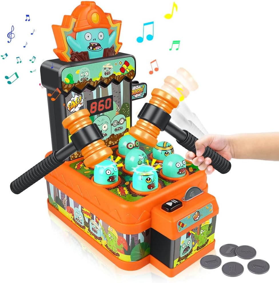 Whack Game Mole Toy with 2 Hammers V74906