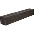 Rough Sawn Faux Wood Fireplace Mantel, Burnished Cedar E97858