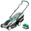 17" Cordless Lawn Mower with Brushless Motor, 2*4.0Ah Battery & Charger D329